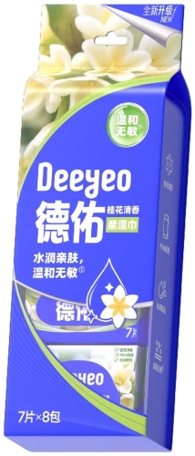 Влажные салфетки Deeyeo 913352 56 шт