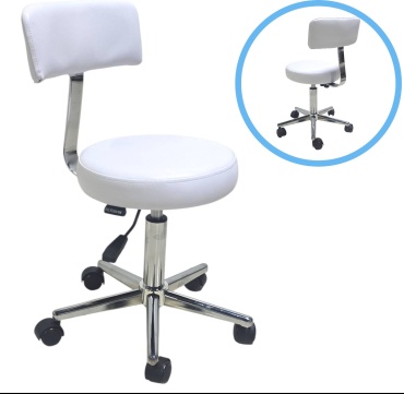 Стул Silver Fox SPA-109, 58x34x34 см, белый 1 шт.