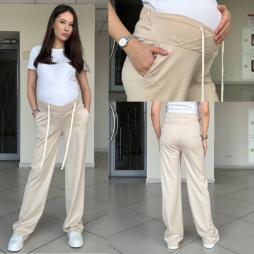 Повседневные брюки Sweetmama.kz бежевый