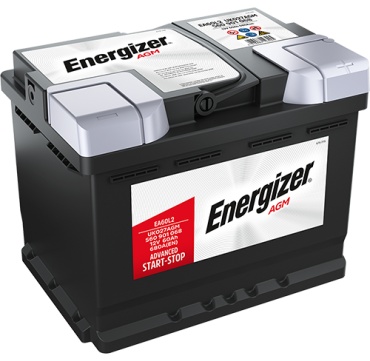 Energizer AGM Energizer 60 AGM 60 Ач обратная