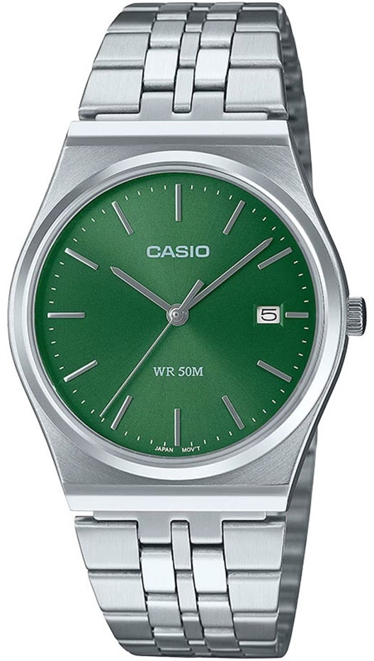Кварцевые CASIO MTP-B145D-3AVDF нержавеющая сталь