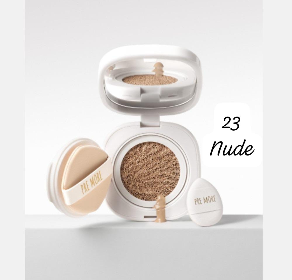 PRE MORE Natural Cover Cushion SPF20 PA++ кушон 23 Nude 12 г