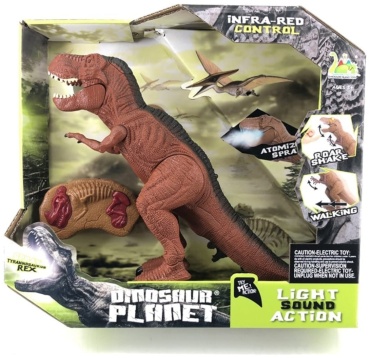 Интерактивная игрушка Dinosaur Planet Огнедышащий Динозавр B, со светом и звуком