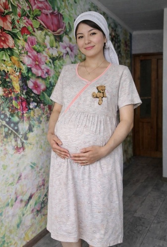 Ночная сорочка Milana серый