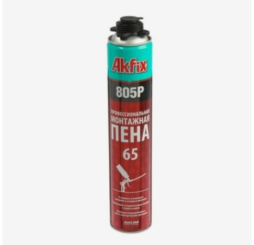 Akfix пена Akfix 805P, 850 мл 1 шт