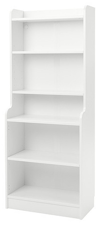 Стеллаж напольный IKEA DALRIPA, 60x32x150 см, белый