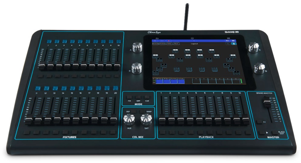 ChamSys DMX-контроллер для QuickQ 20