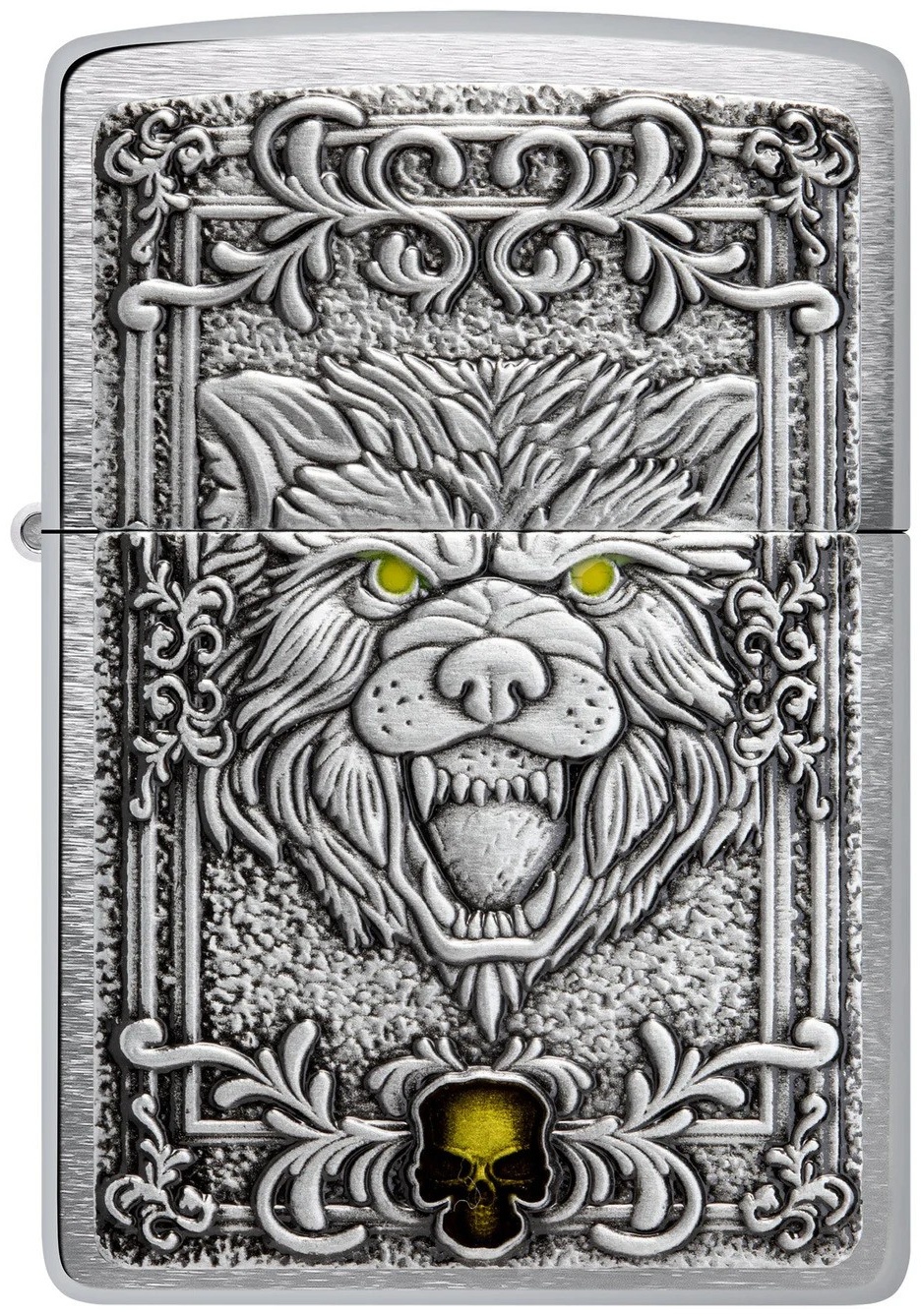 Zippo бензиновая зажигалка 48690, латунь