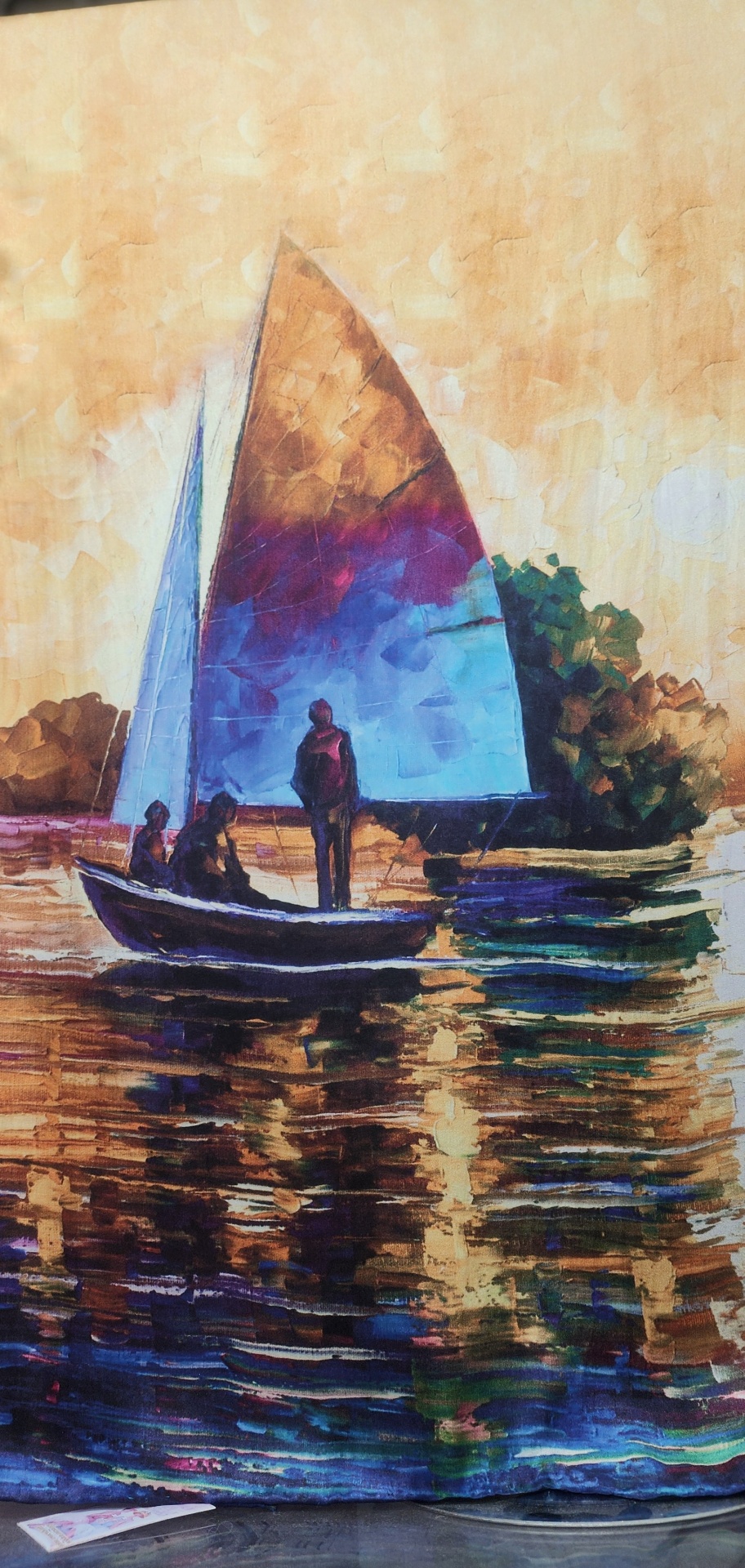 Шарф шелк 160 x 50 см
