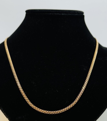 MANAR GOLD Zeyn001-38 длина 50 см, вес 5.7 г золото, плетение царь