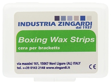 Industria Zingardi Boxing Wax Strips ортодонтический воск нейтральный 10 мл