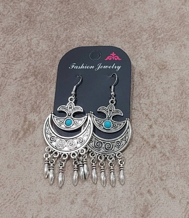 Серьги Fashion Jewelry бижутерный сплав, пластик