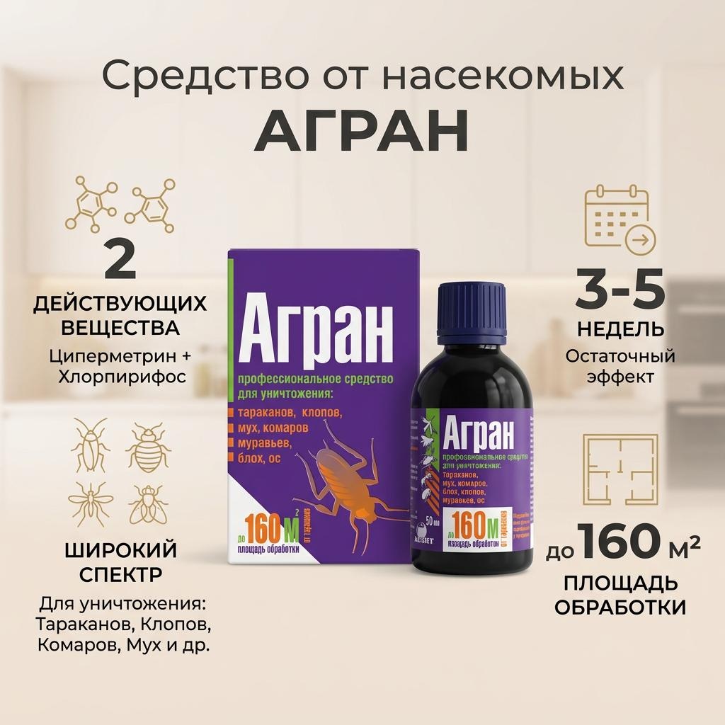 НПО Гарант жидкость Агран 50 мл