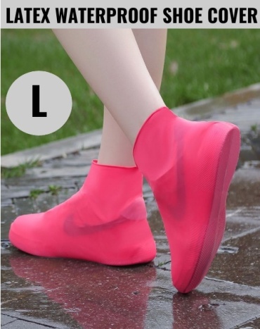 Бахилы от грязи и влаги pink L 1 шт