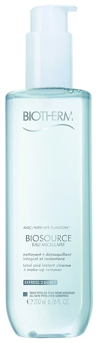 Biotherm Очищающая мицеллярная вода моментального действия Biosource мицеллярная вода 200 мл