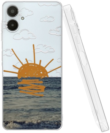 Чехол Mcover для Samsung Galaxy A06 рисунок