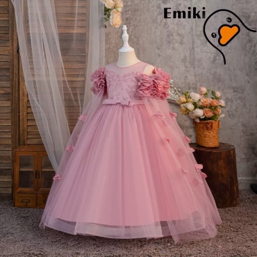 Нарядное платье Emiki пудра