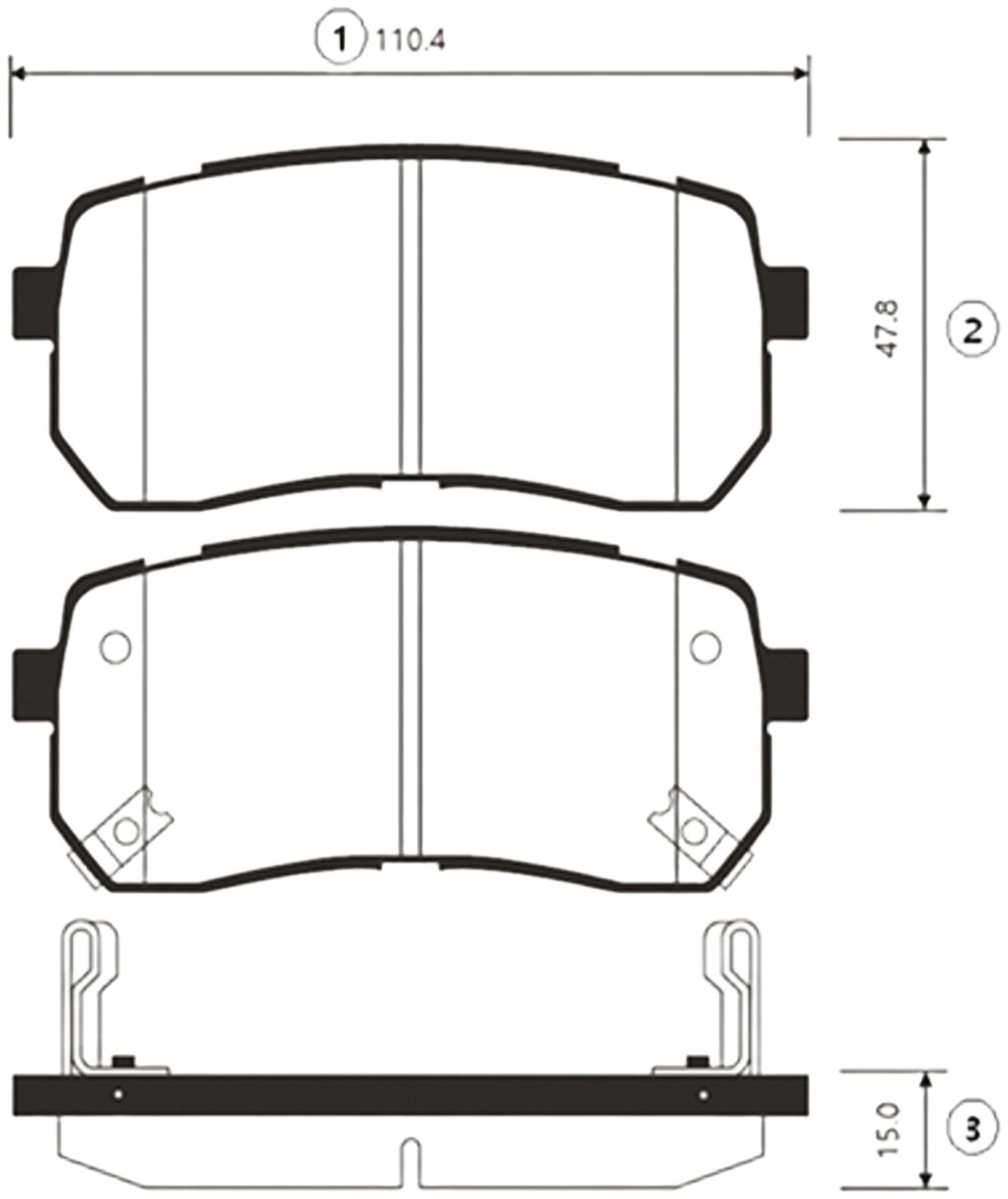 Колодки CTR GK1352