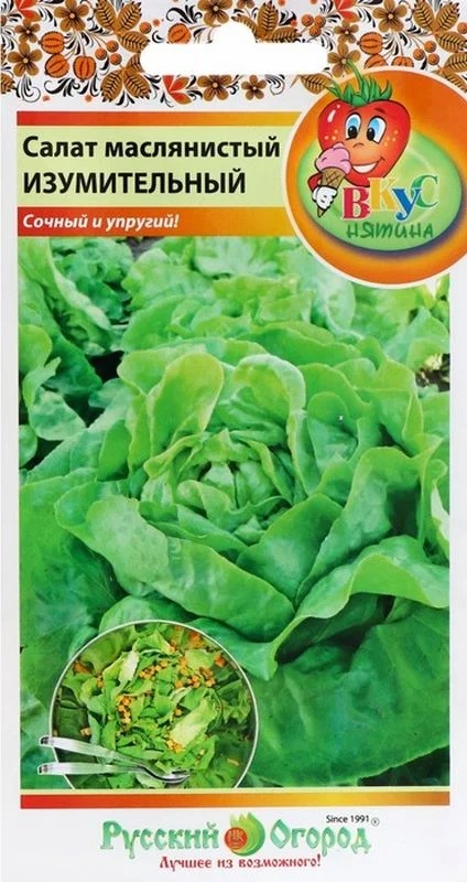 Русский огород салат маслянистый Изумительный
