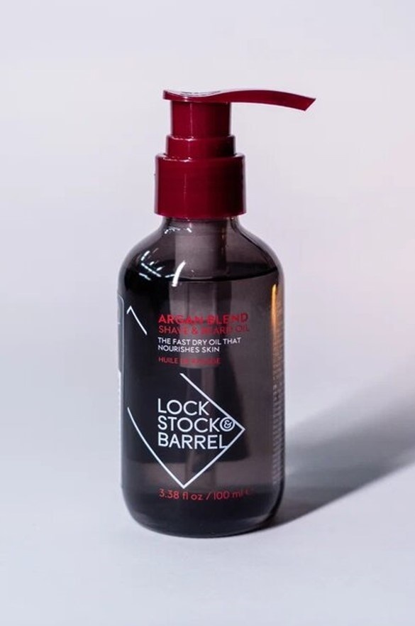 Lock Stock&Barrel Argan Blend Shave Beard аргановое масло для бритья, после бритья 100 мл