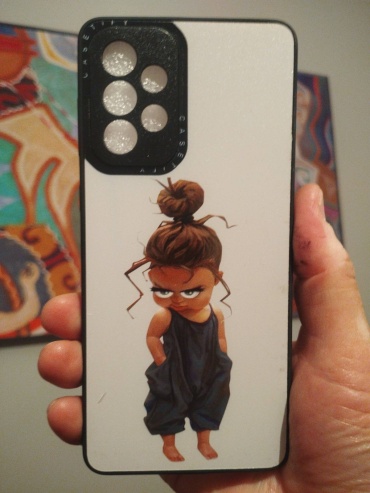 Чехол AMG для Samsung Galaxy A73 рисунок