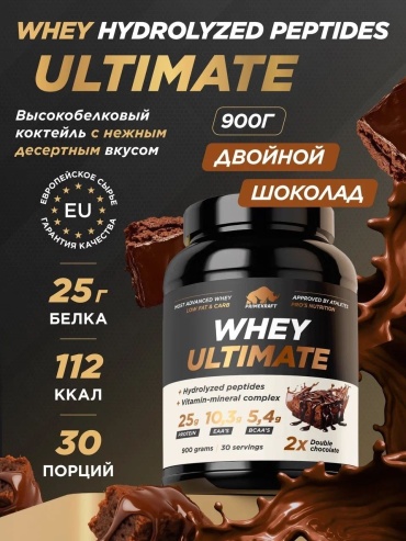 Протеин Primekraft Whey Ultimate двойной шоколад 900 г