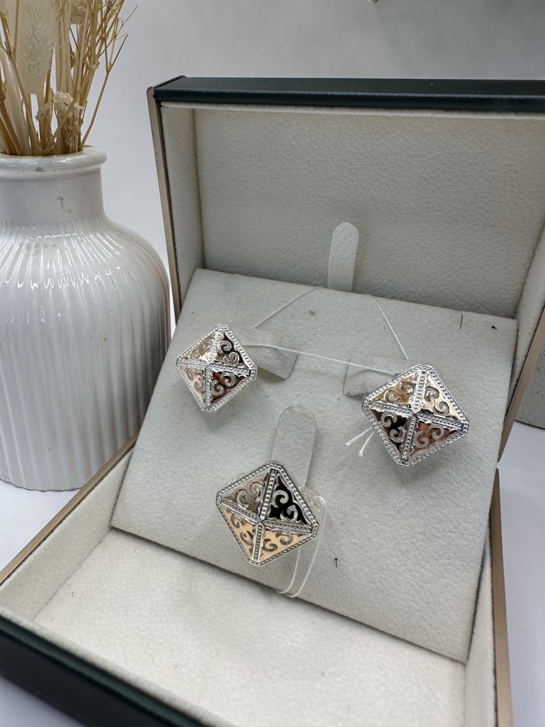 OLZHA BRAND O6 вес 11 г серебро, без вставок