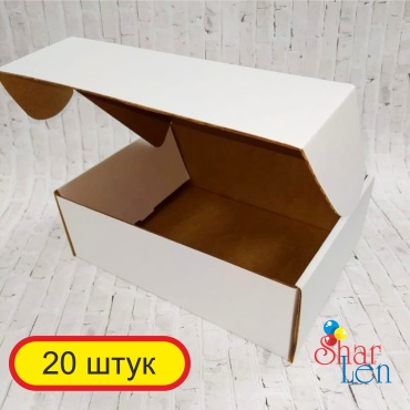 Коробка Коробка Самосборная белая 20шт Sharlen 20 шт, 17х23х8 см