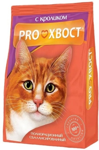 PROХВОСТ для взрослых кролик 0.8 кг