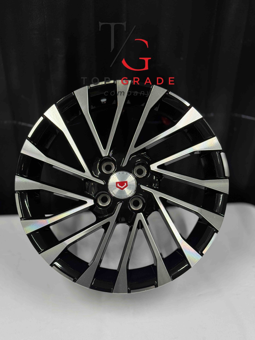 Top Grade 8533 7x16/4x98 D58.6 ET35 4 диска черный, серебристый