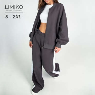 Костюм повседневный LIMIKO серый