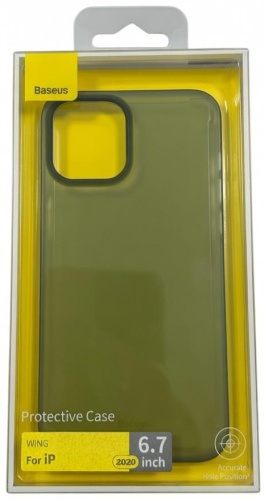 Чехол Baseus для Apple iPhone 12 Pro Max зеленый