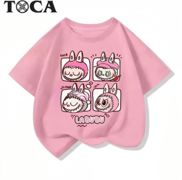 Футболка TOCA Labubu розовый
