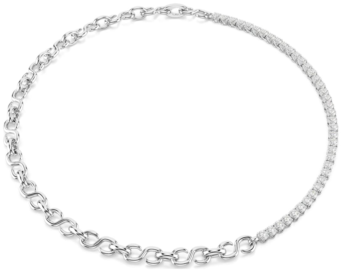 Цепь Swarovski длина 38 см бижутерный сплав кристаллы Swarovski