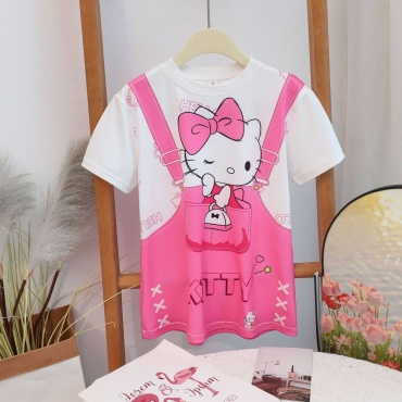 Туника FASHION Лило и Стич розовый