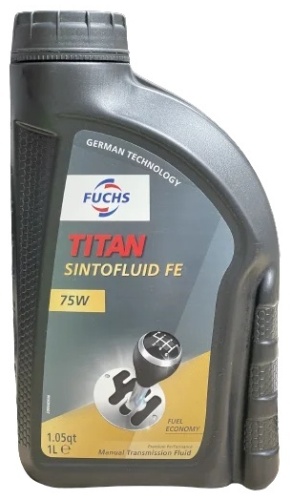 Масло синтетическое FUCHS TITAN SYNTOFLUID FE SAE 75W 1 л