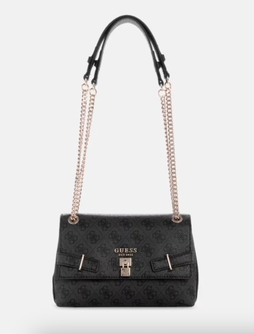 Сумка кросс-боди GUESS искусственная кожа черный