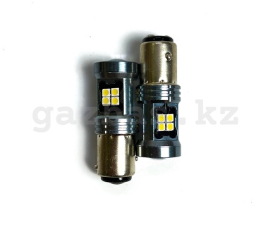 Светодиодные автомобильные LED-лампы TQ 315 1157 (P21/5W) двухконтактные металл. цоколь (комплект 2 шт.)