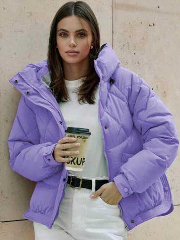 Демисезонная куртка MSstyle фиолетовый