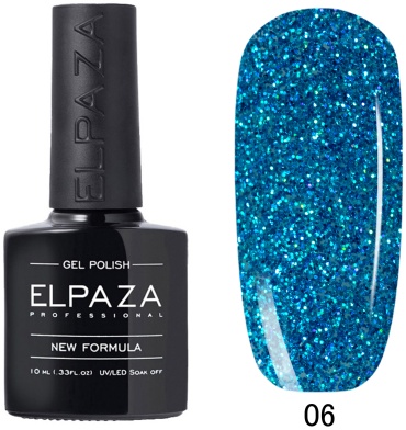 ELPAZA гель-лак SPARKLE 006 глянцевое 10 мл