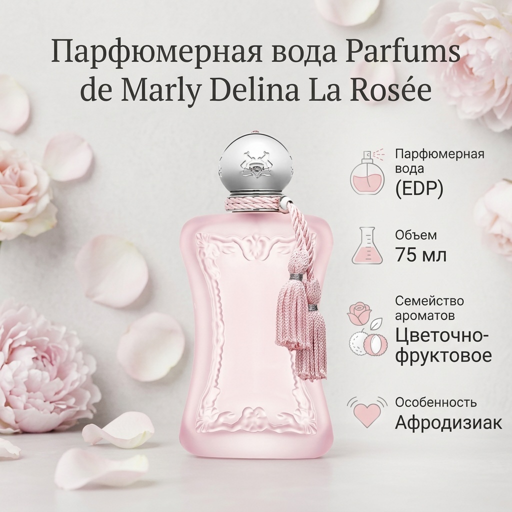 Parfums de Marly Delina La Rosée парфюмерная вода EDP 75 мл, для женщин