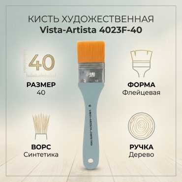 Кисть Vista-Artista синтетика 1 шт