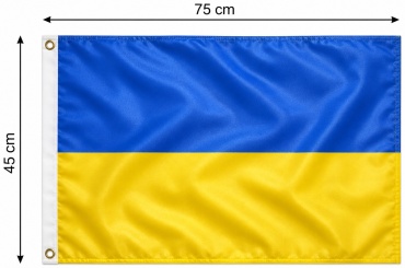 Флаг Ukraine Украина 45x75 см
