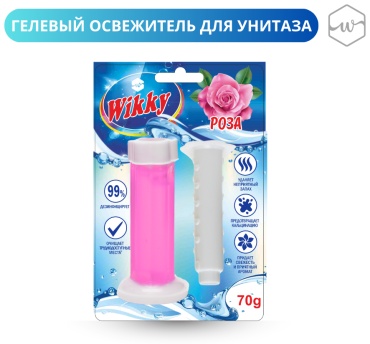 Стикер чистоты Wikky Роза 0.07 кг