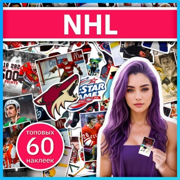 Коробка Sticker Universe x457_nhl 60