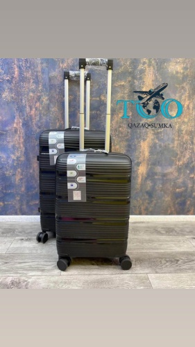 Чемодан BOBO TOO QAZAQ SUMKA-002 полипропилен 115 л черный