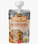 Лакомство Деревенские лакомства бульон тунец, креветки 90 г 1 шт