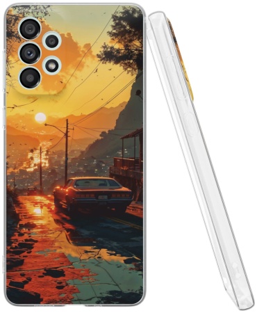 Чехол Mcover для Samsung Galaxy A73 рисунок