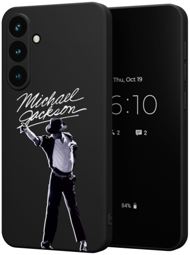 Чехол Mcover для Samsung S24 FE рисунок