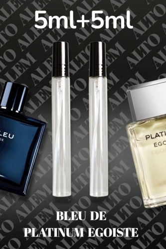 Alto Alem Platinum Egoiste, Bleu de духи PARFUM 2 шт по 5 мл, для мужчин